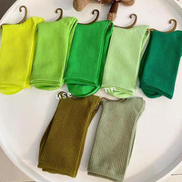 CHAOZHU Ins moda 40 + kolory czesana bawełna deskorolka kobiety mężczyźni skarpetki Unisex Stretch miękkie 4 sezony Fit podstawowe codzienne skarpety 2